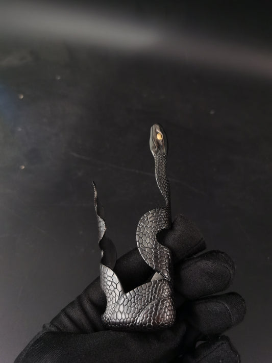 Japanese Type Big Snake Pattern Kojirii for Katana and Wakziashi Y185