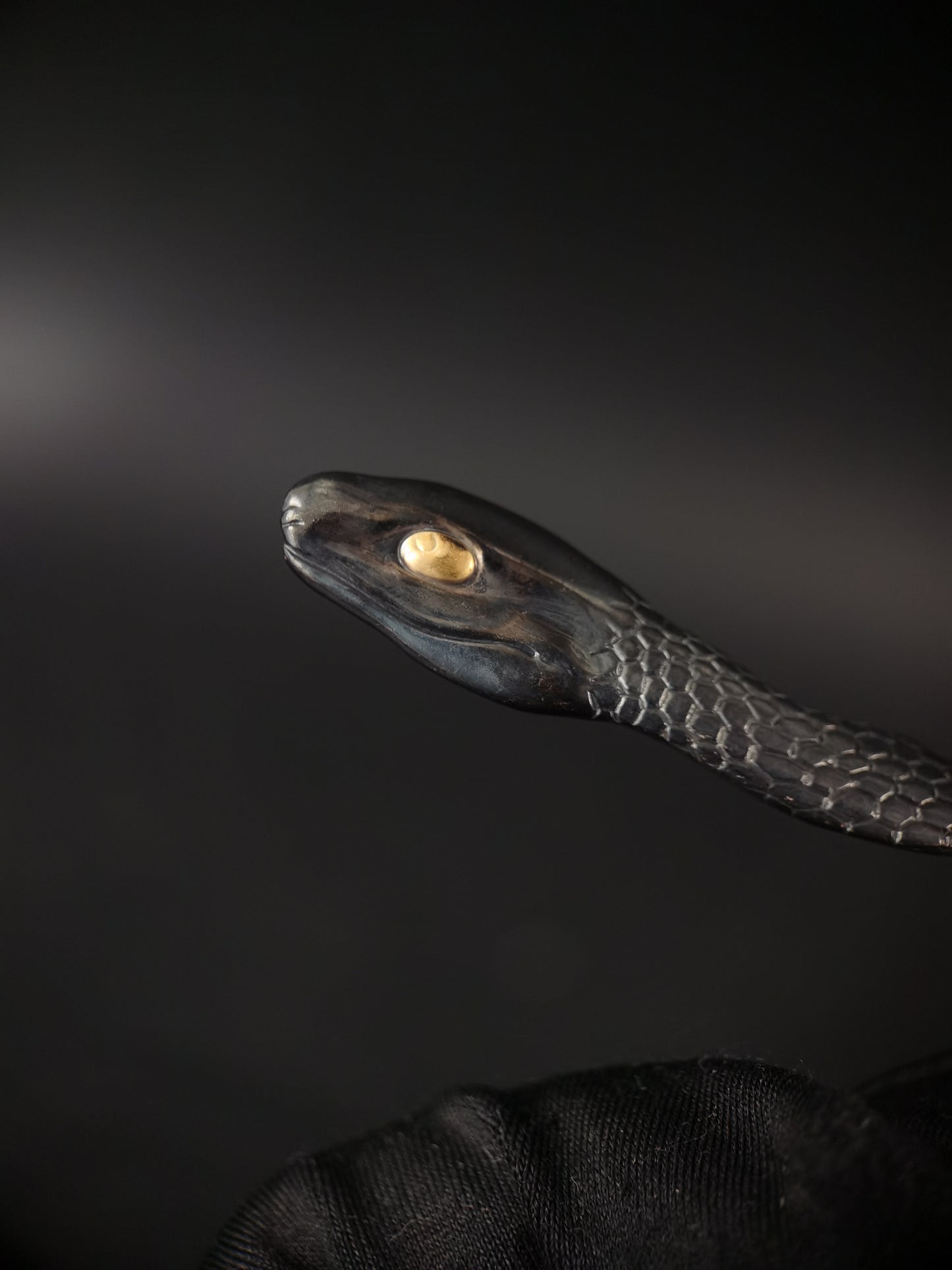 Japanese Type Big Snake Pattern Kojirii for Katana and Wakziashi Y185