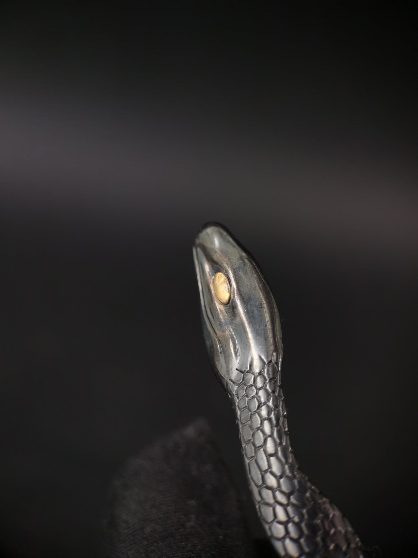 Japanese Type Big Snake Pattern Kojirii for Katana and Wakziashi Y185