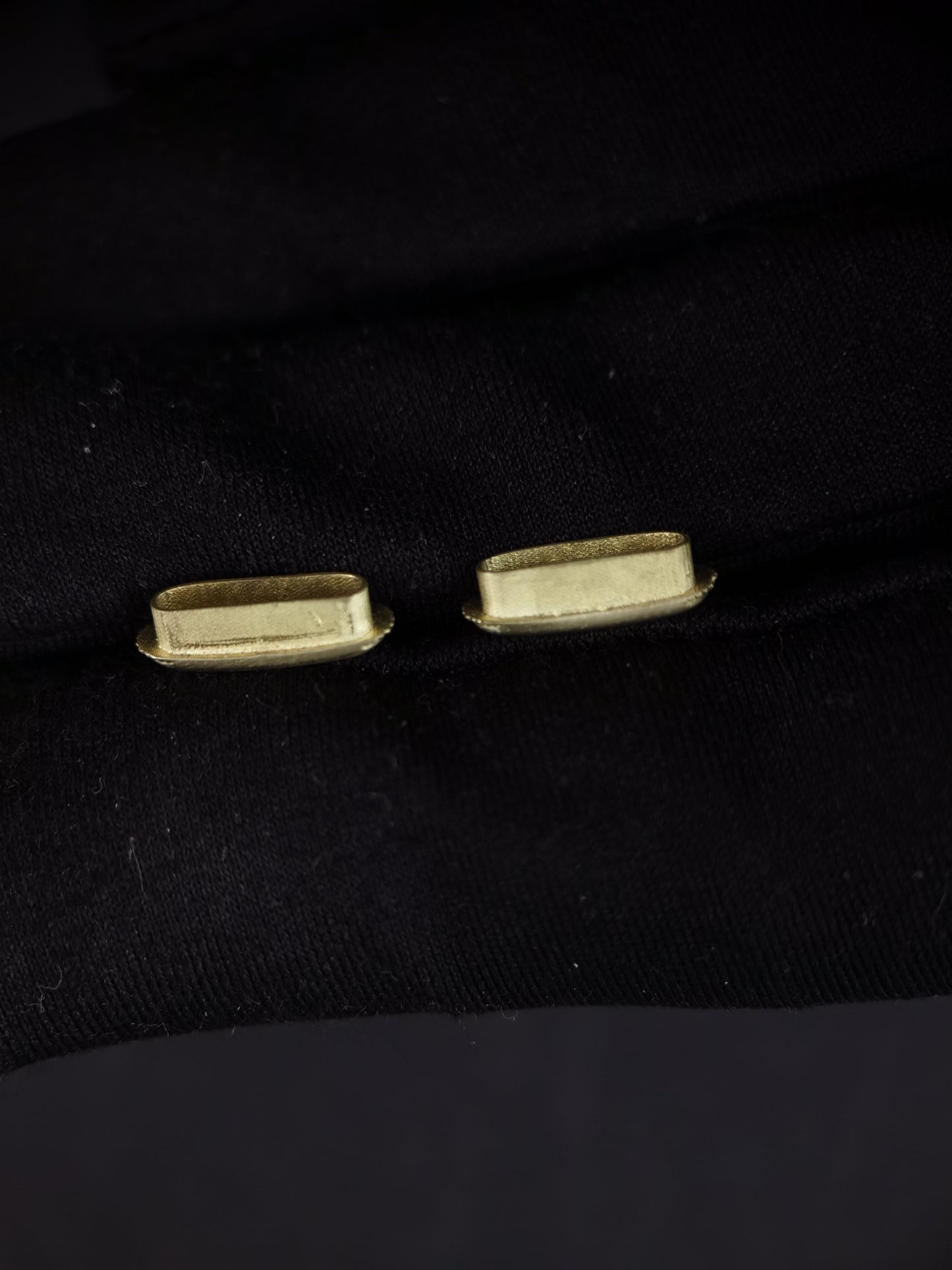 Japanese elliptic type Shitodome for kashira of Wakziashi Tanto, Y067-2