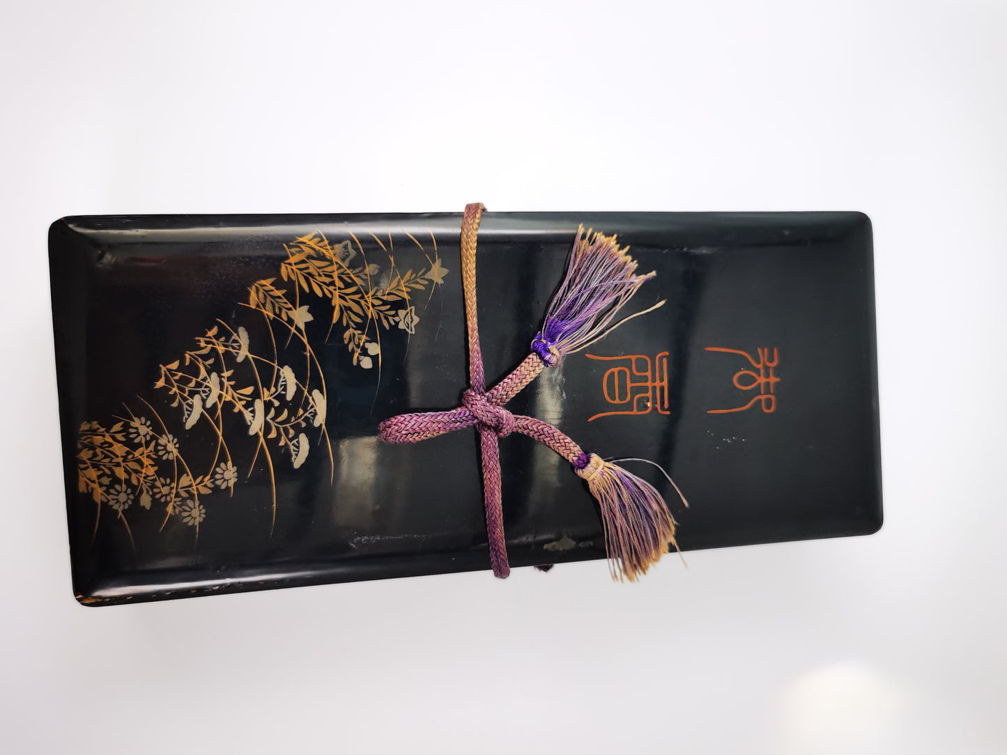 Japanese Lobster Pattern Mtching Set for Katana and Wakziashi Edo Period Antique E012