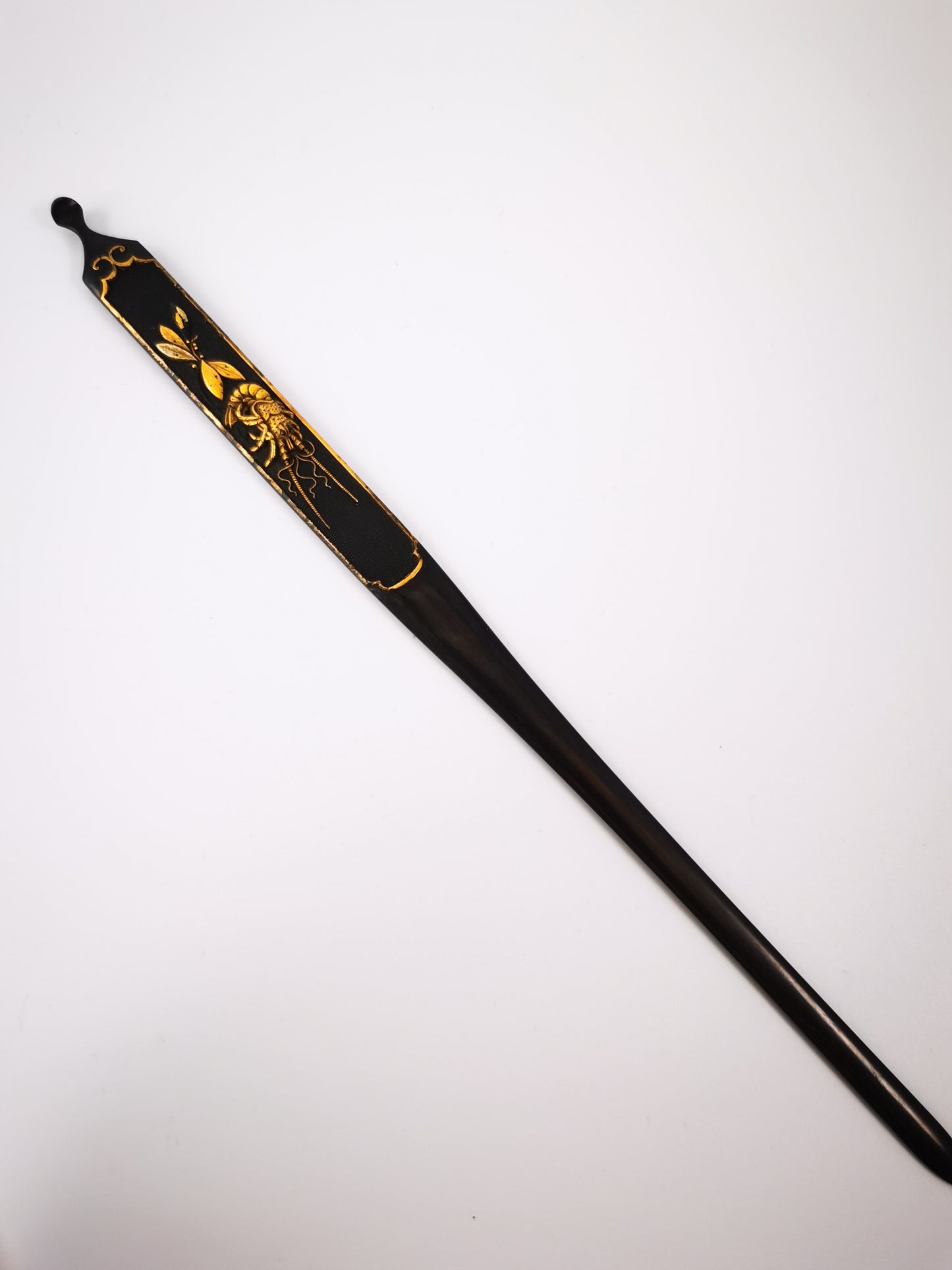 Japanese Lobster Pattern Mtching Set for Katana and Wakziashi Edo Period Antique E012