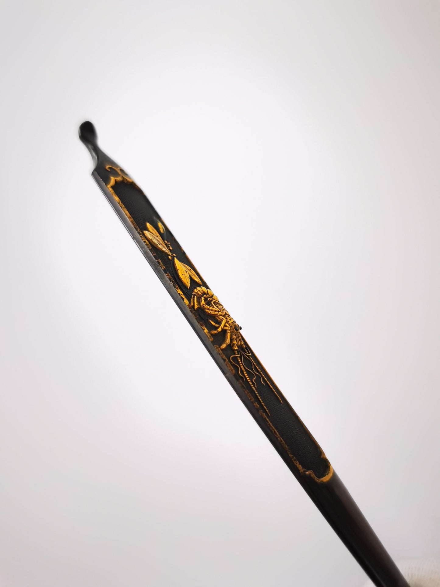 Japanese Lobster Pattern Mtching Set for Katana and Wakziashi Edo Period Antique E012
