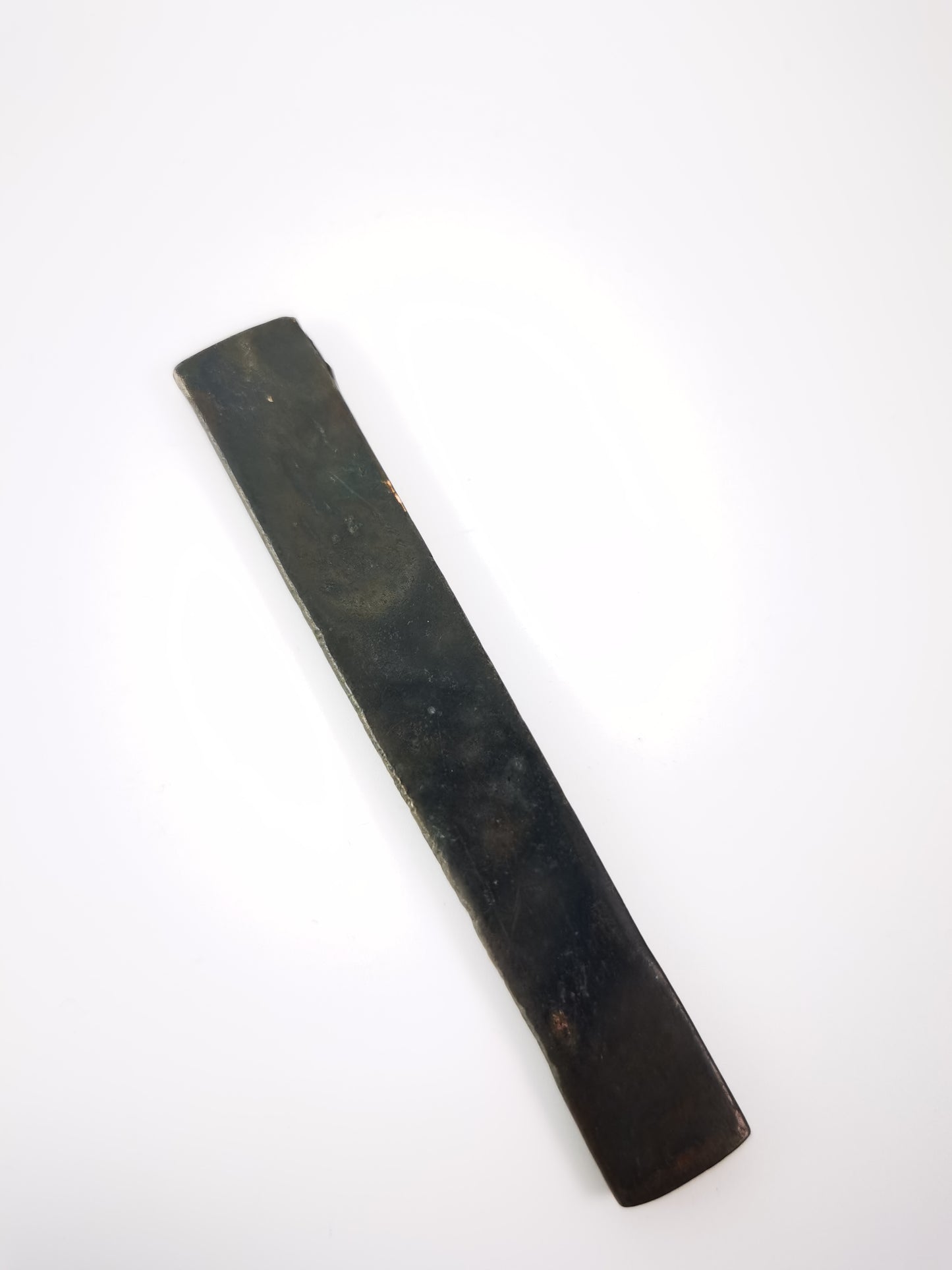 Japanese Rainy Journey Pattern Kozuka for Wakziashi Tanto Edo Period Antique D143