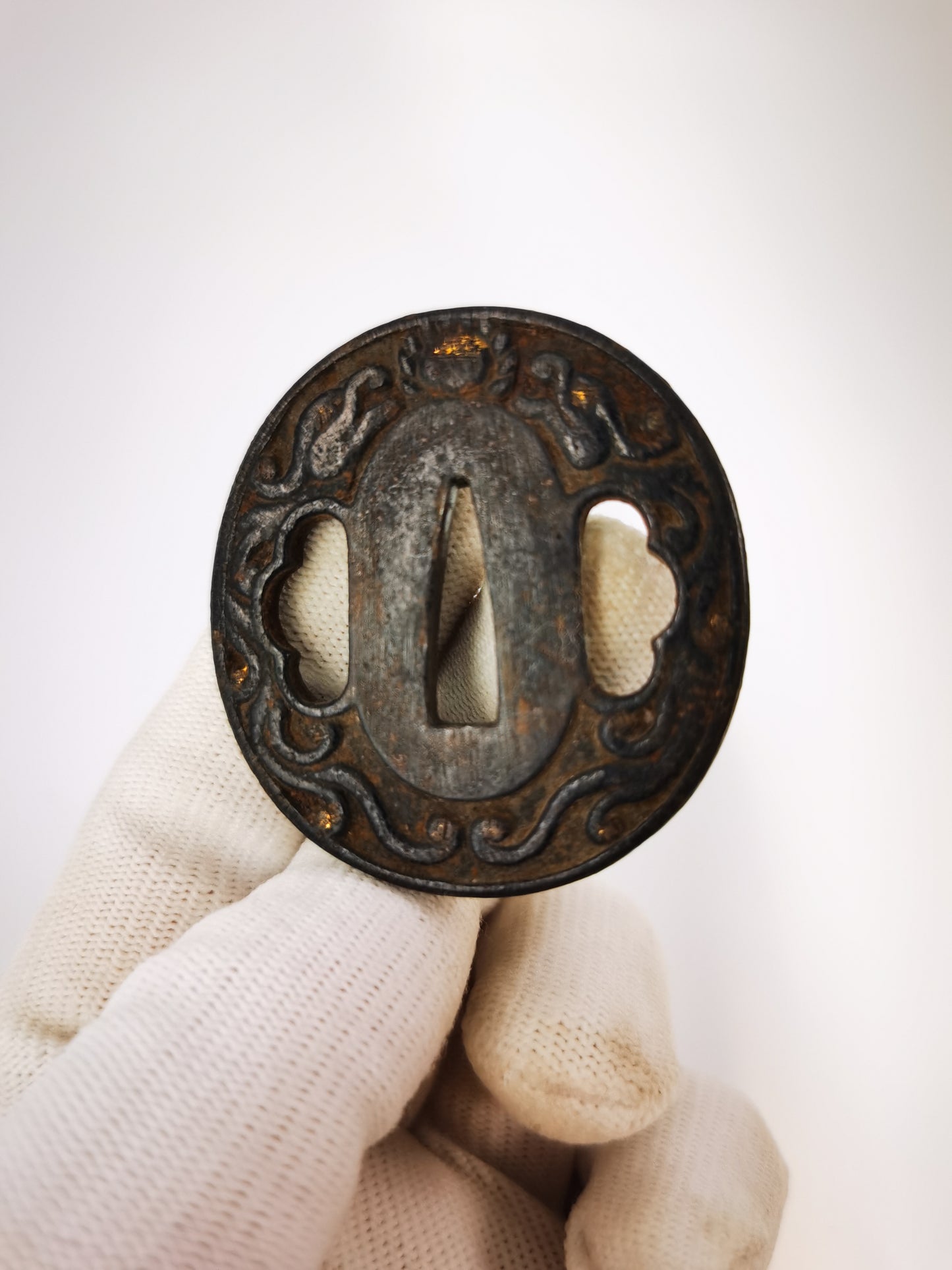 Japanese Type Four Special offer Small Tsuba for Wakziashi and Tanto, A330