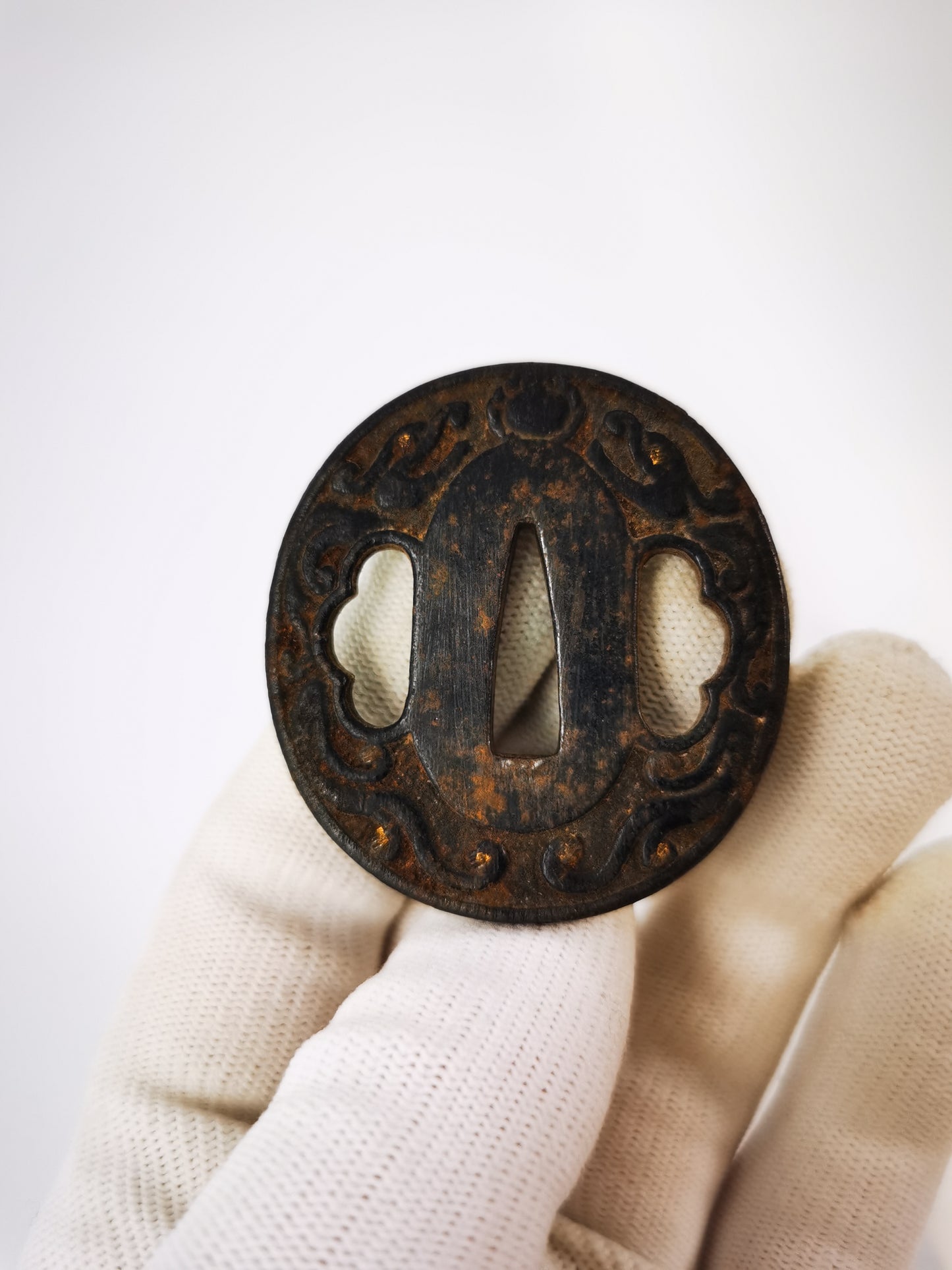 Japanese Type Four Special offer Small Tsuba for Wakziashi and Tanto, A330