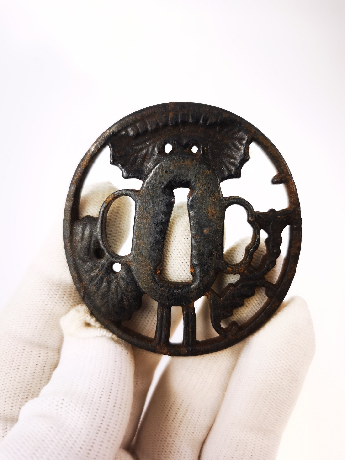 Japanese Type Three Special offer Small Tsuba for Wakziashi and Tanto, A331