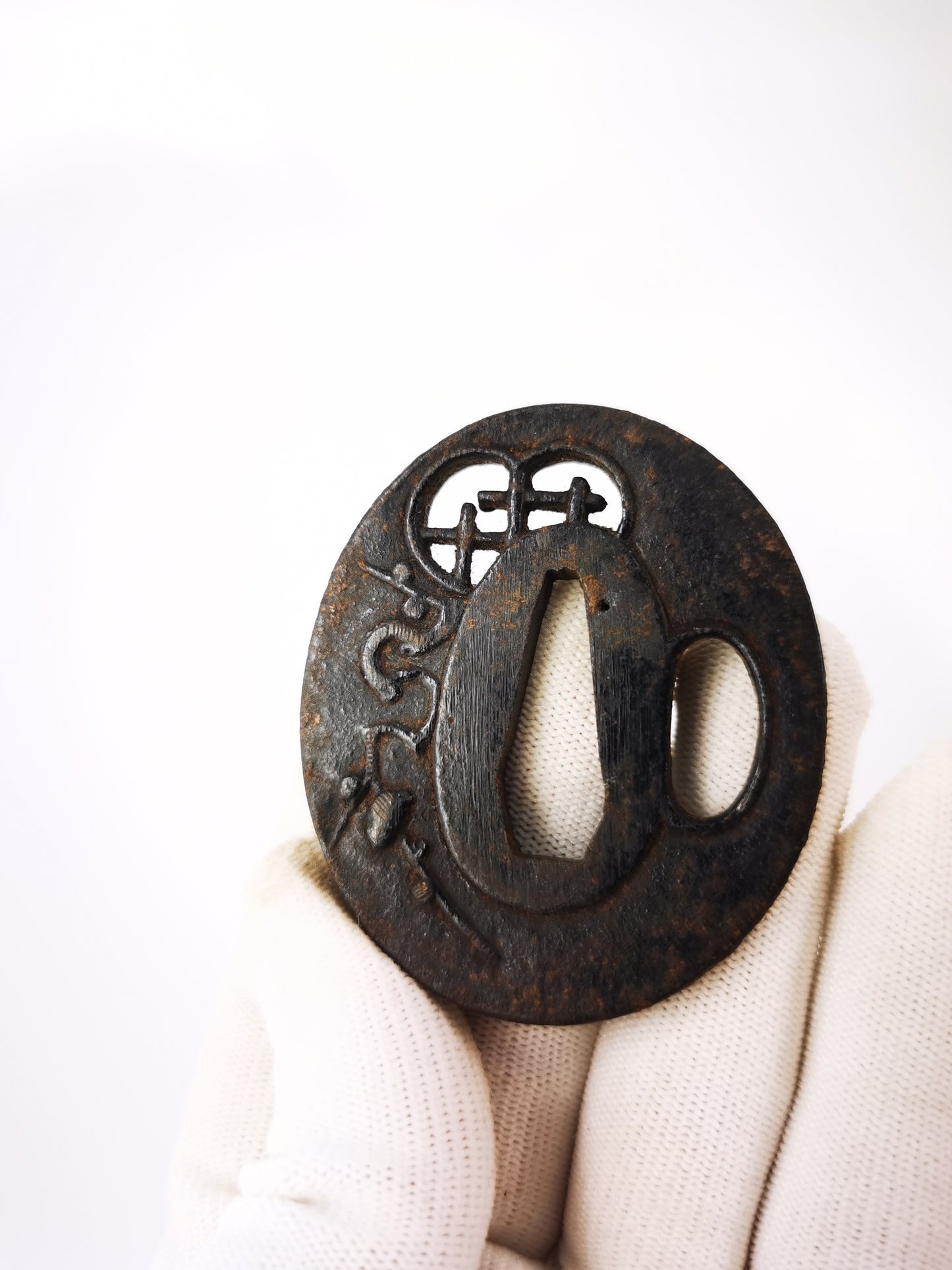 Japanese Type Three Special offer Small Tsuba for Wakziashi and Tanto, A331