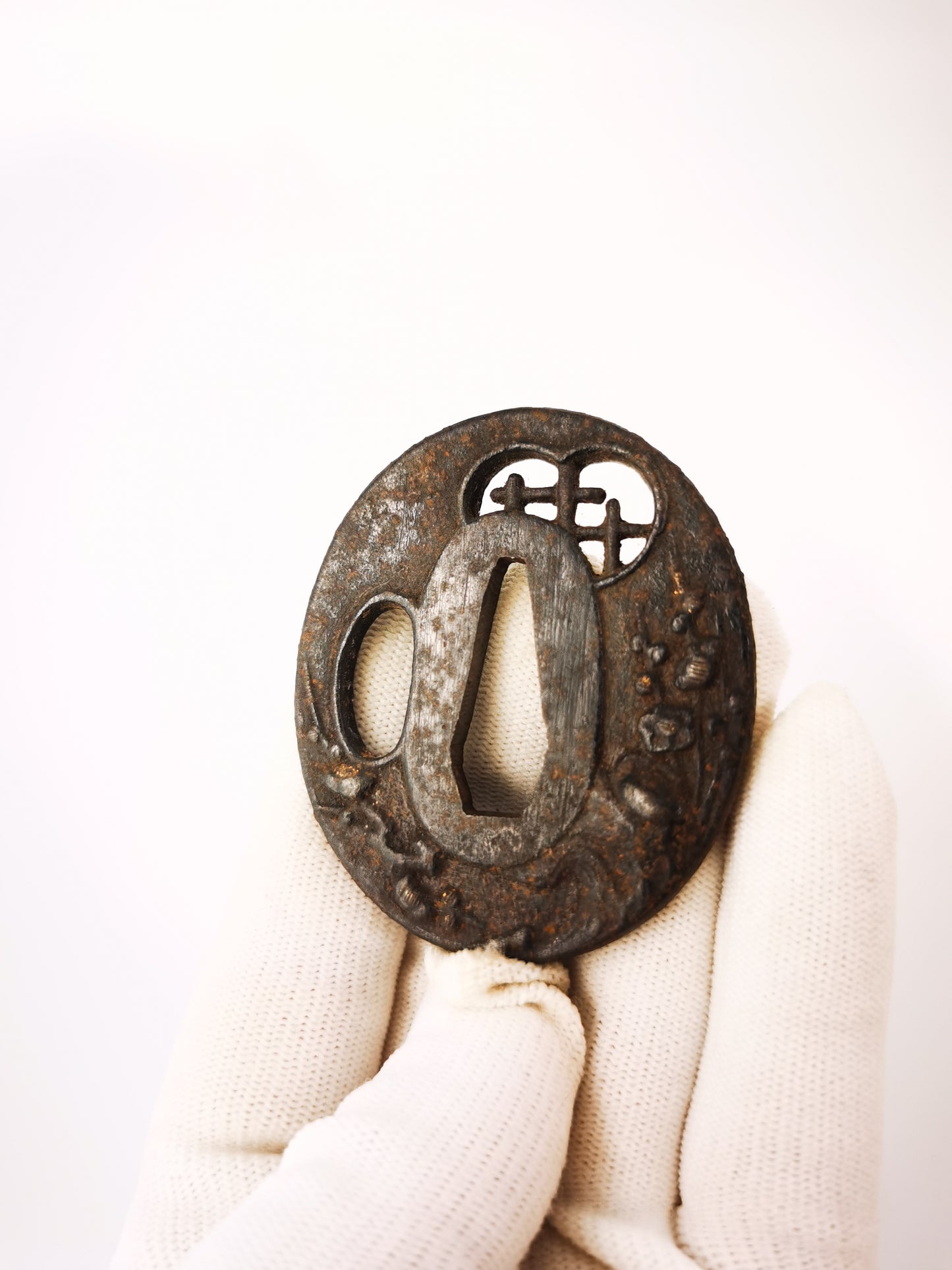 Japanese Type Three Special offer Small Tsuba for Wakziashi and Tanto, A331