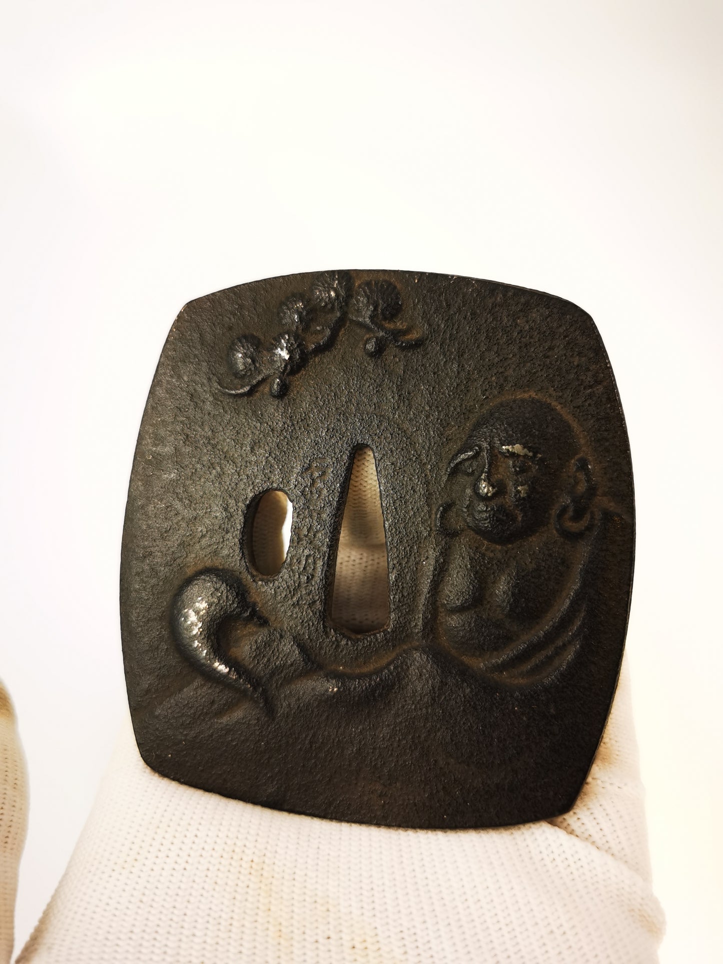 Japanese Type Three Special offer Big Tsuba for Katana and Wakziashi, A332