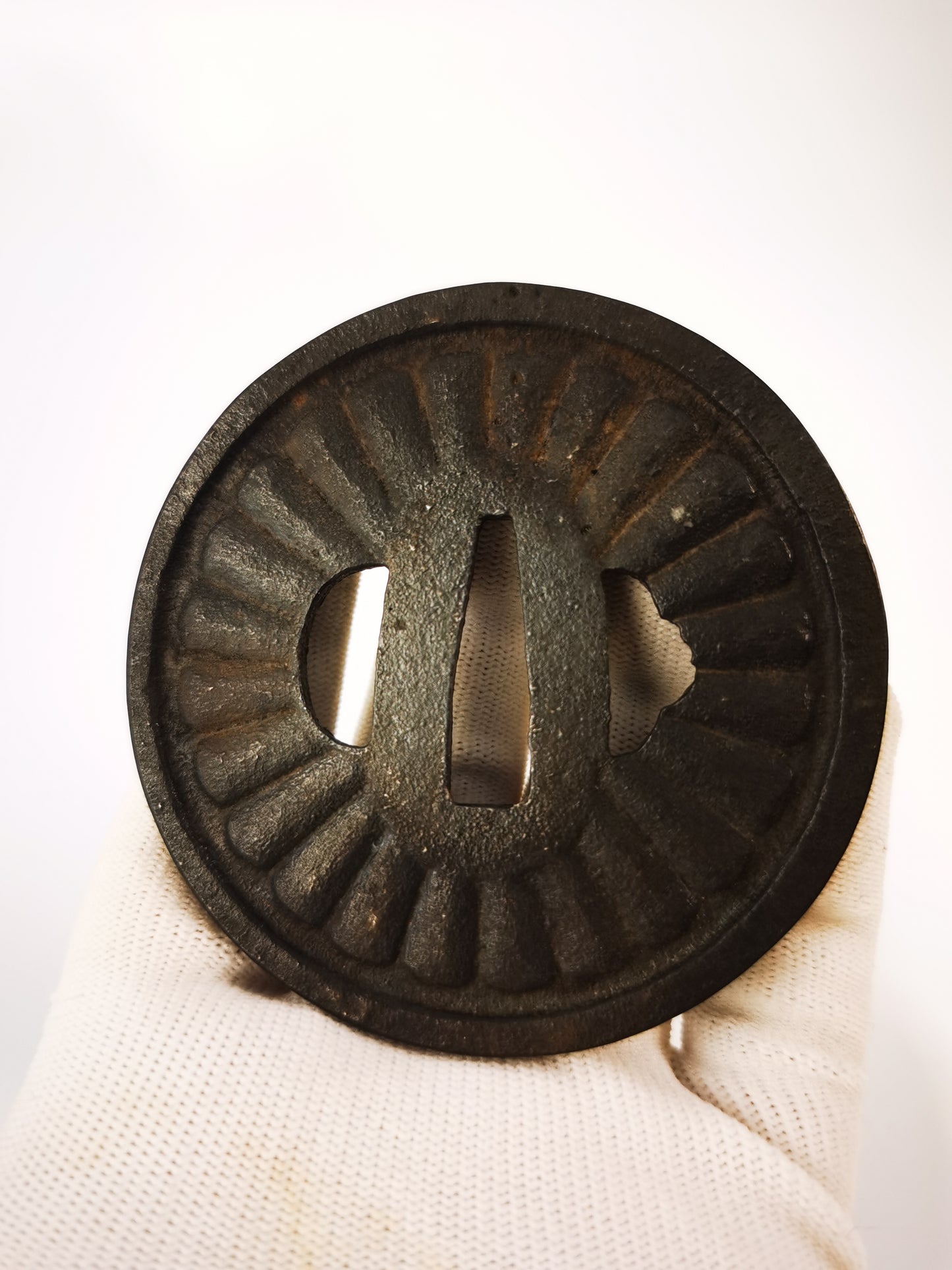 Japanese Type Three Special offer Big Tsuba for Katana and Wakziashi, A332