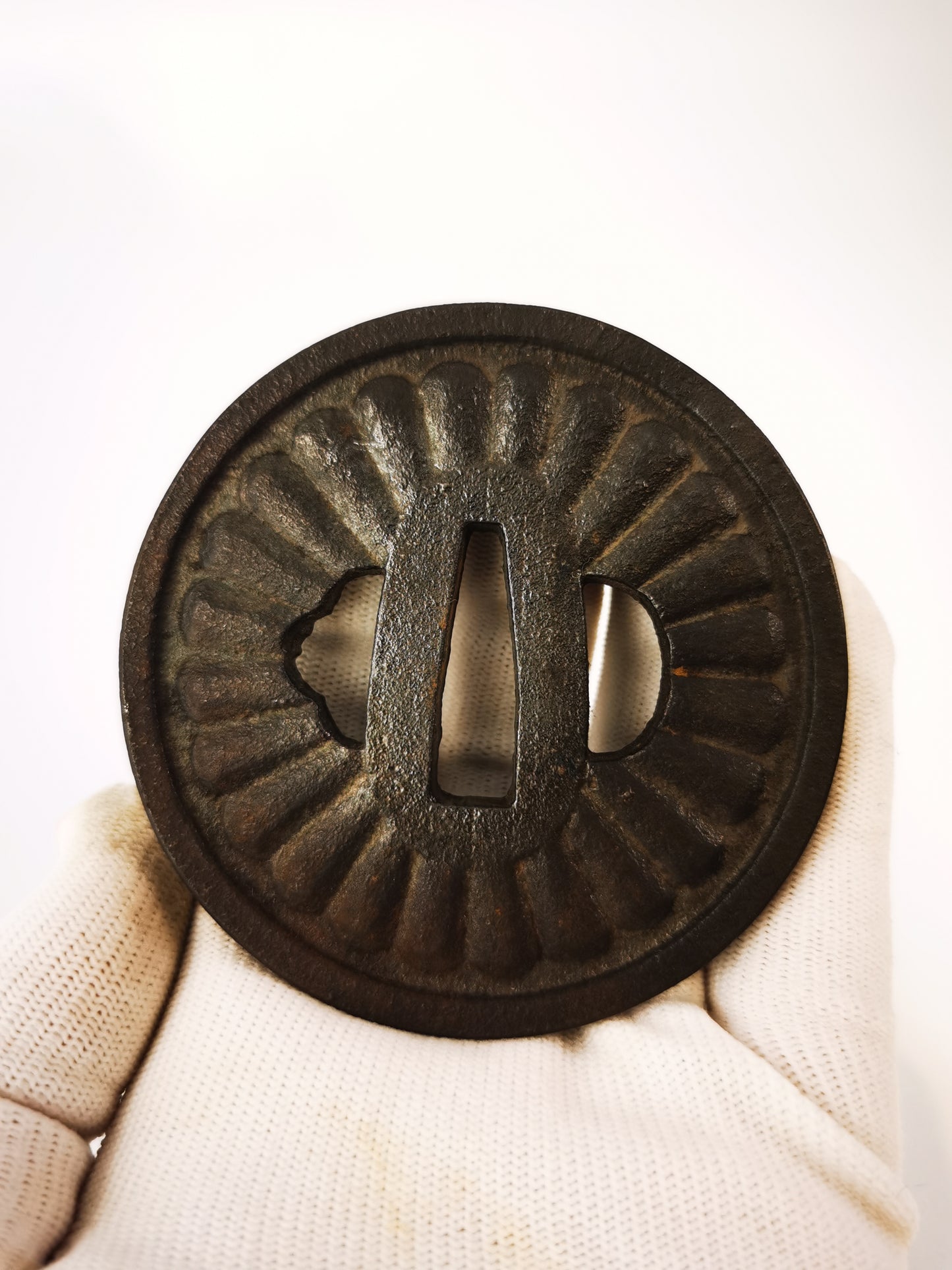 Japanese Type Three Special offer Big Tsuba for Katana and Wakziashi, A332