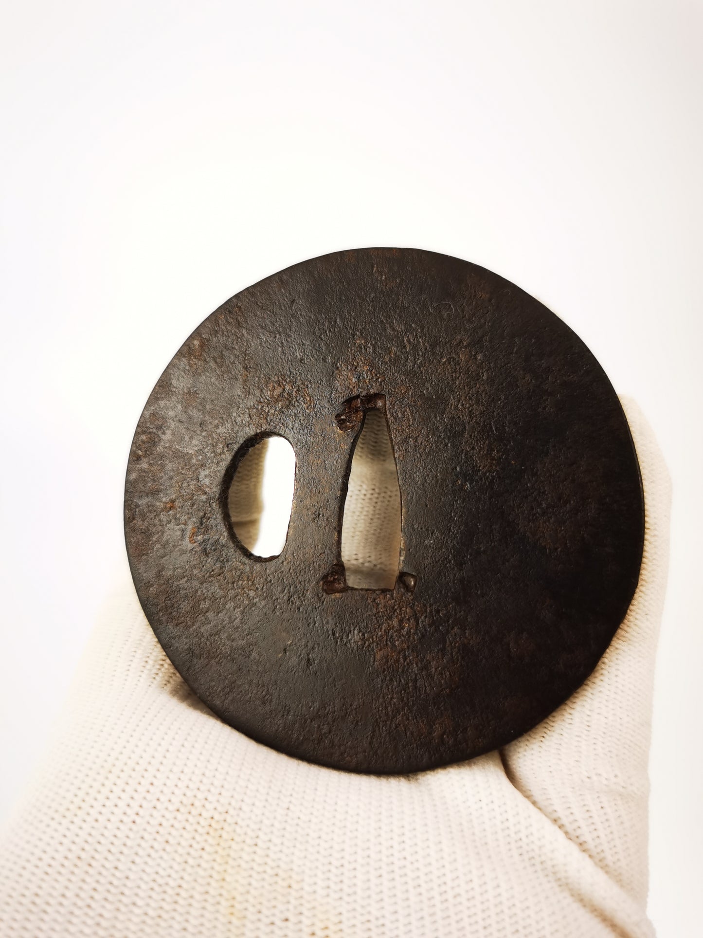 Japanese Type Three Special offer Tsuba for Katana and Wakziashi Edo Period Antique A333