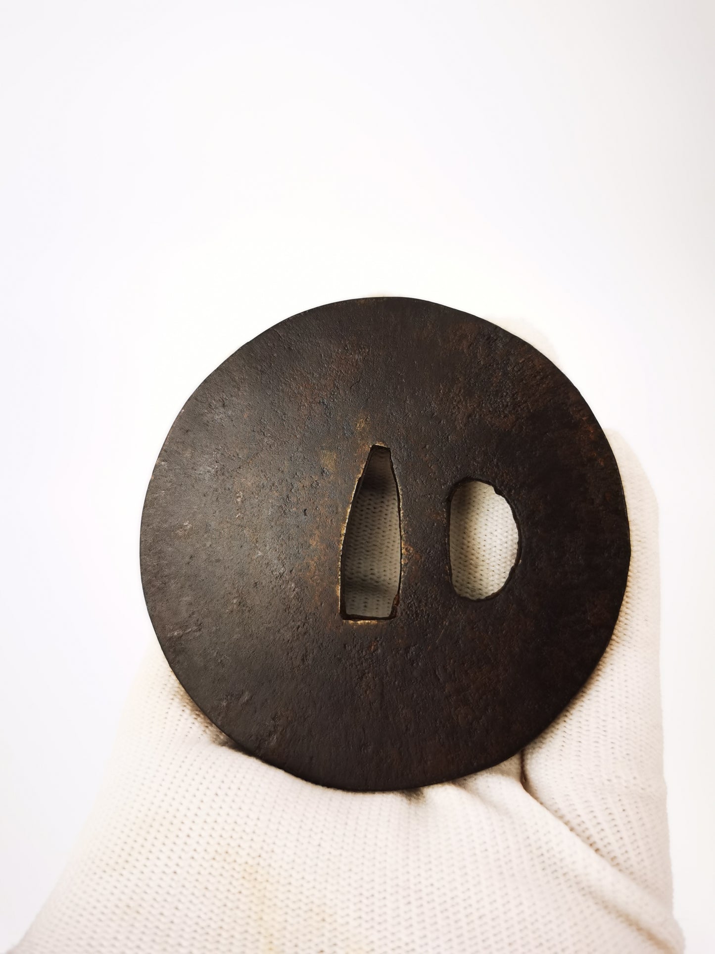 Japanese Type Three Special offer Tsuba for Katana and Wakziashi Edo Period Antique A333