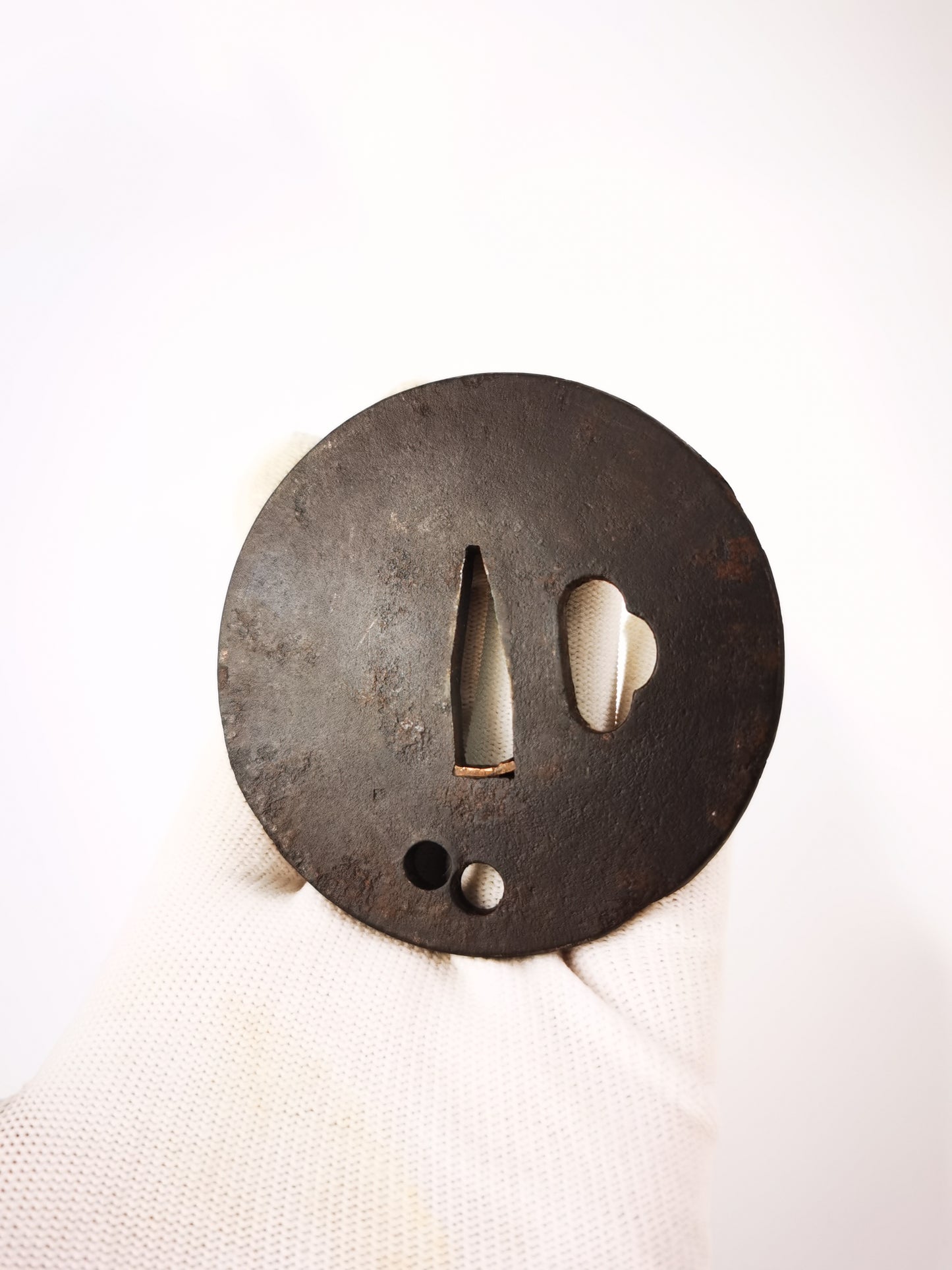 Japanese Type Three Special offer Tsuba for Katana and Wakziashi Edo Period Antique A333