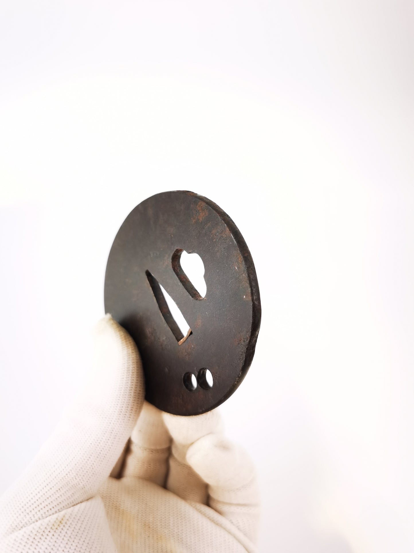 Japanese Type Three Special offer Tsuba for Katana and Wakziashi Edo Period Antique A333