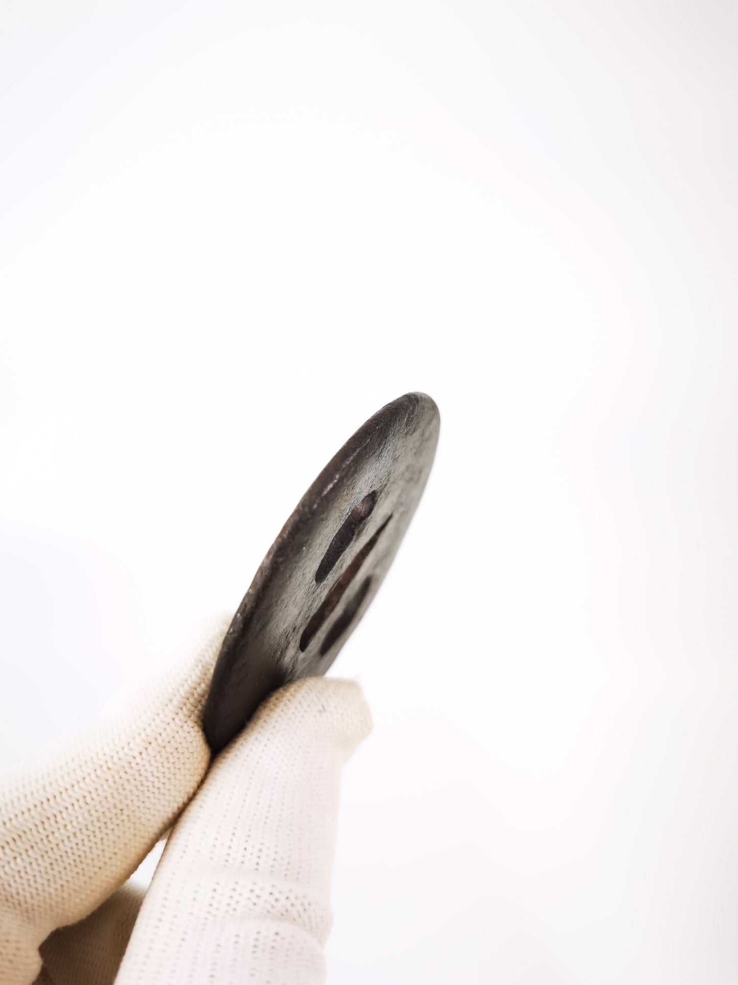 Japanese Type Three Special offer Tsuba for Wakziashi and Tanto Edo Period A334