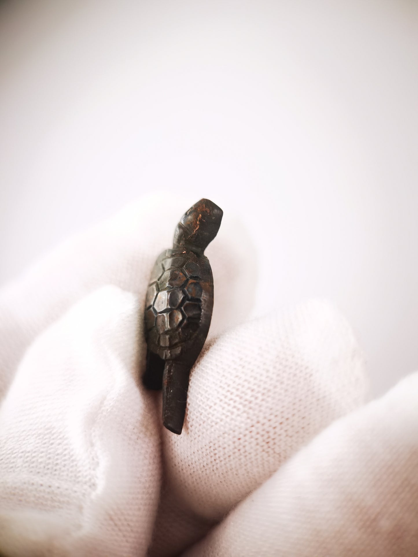 Japanese Small Turtles Pattern Menuki for Katana Wakziashi Edo Period Antique C118