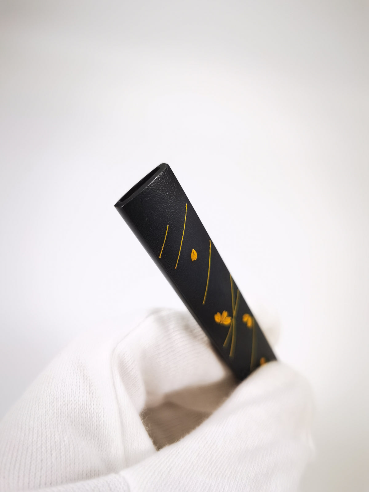 Japanese Sword Fitting Swallow motif kozuka for Wakzaishi and Tanto Edo Period Antique D150