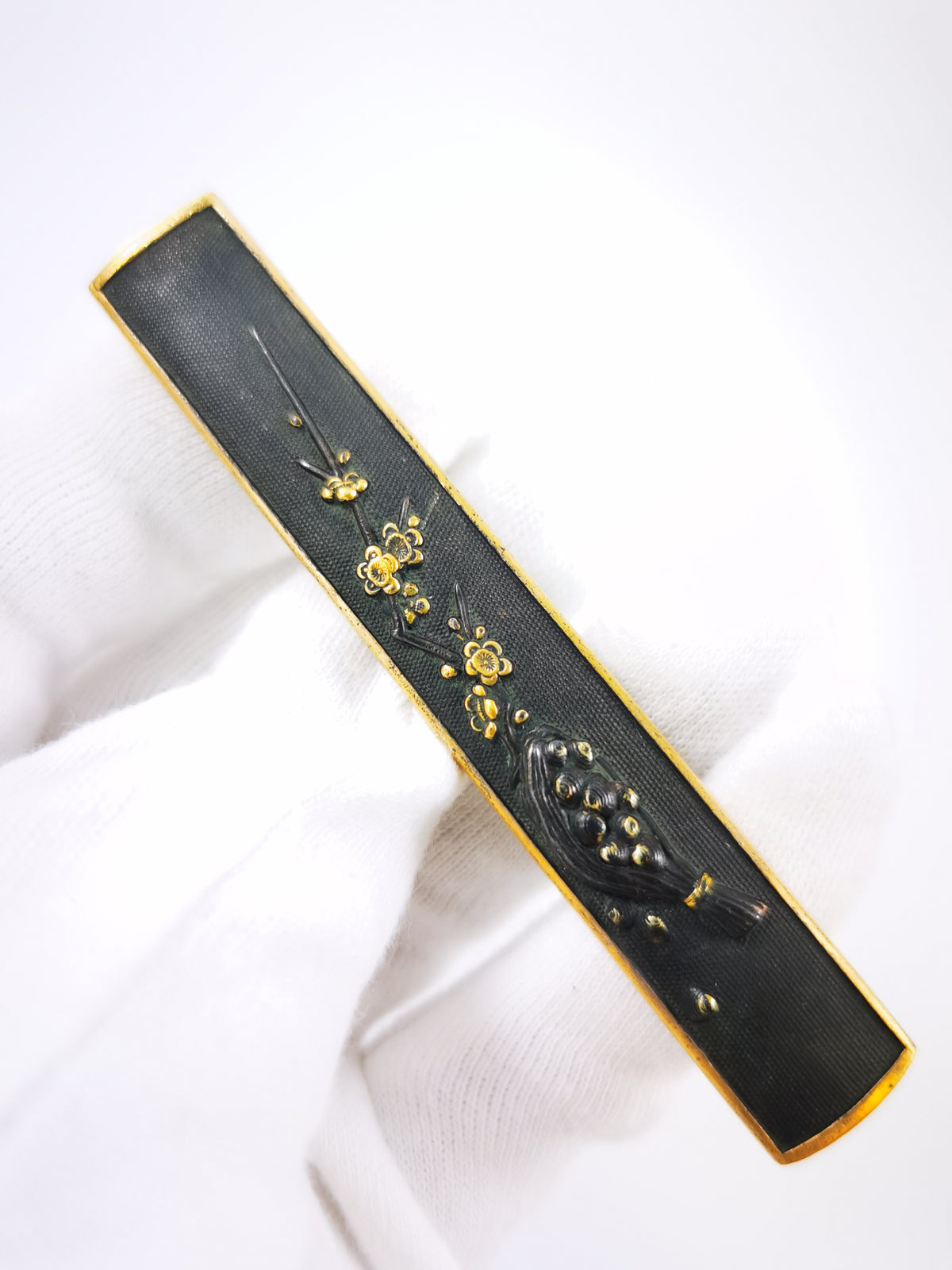 Japanese Sword Fitting Plum Blossom & Shell Assortment Motify kozuka for Wakzaishi and Tanto Edo Period Antique D152